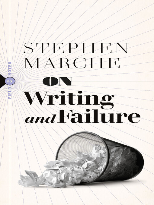 Cover of On Writing and Failure